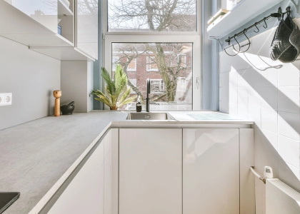 L'art d'optimiser une petite cuisine : rangement sur-mesure et lumière naturelle