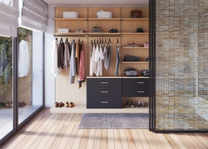 Porte de dressing : Design et aménagement optimisés
