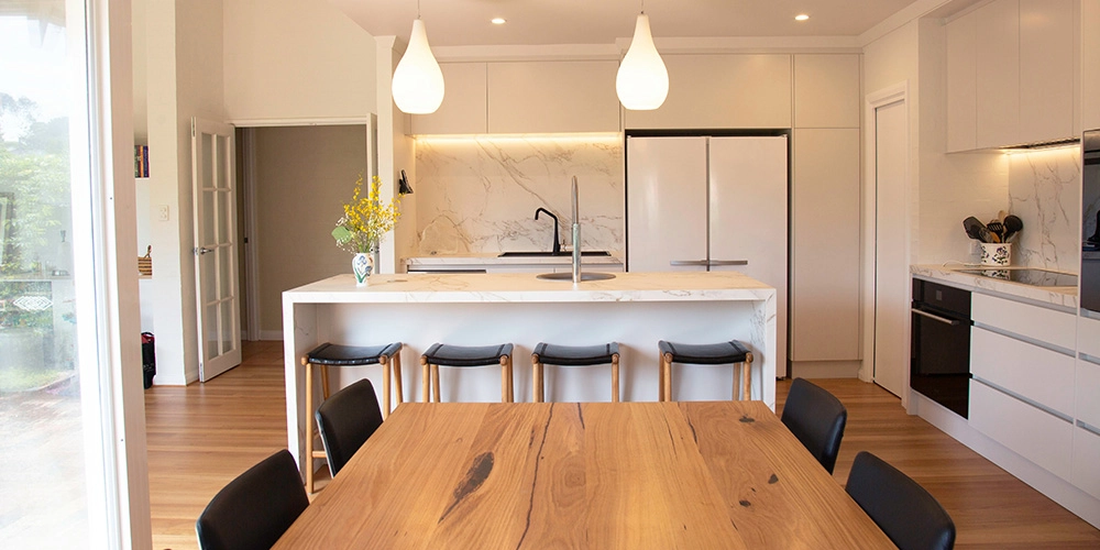 Cuisine blanche moderne