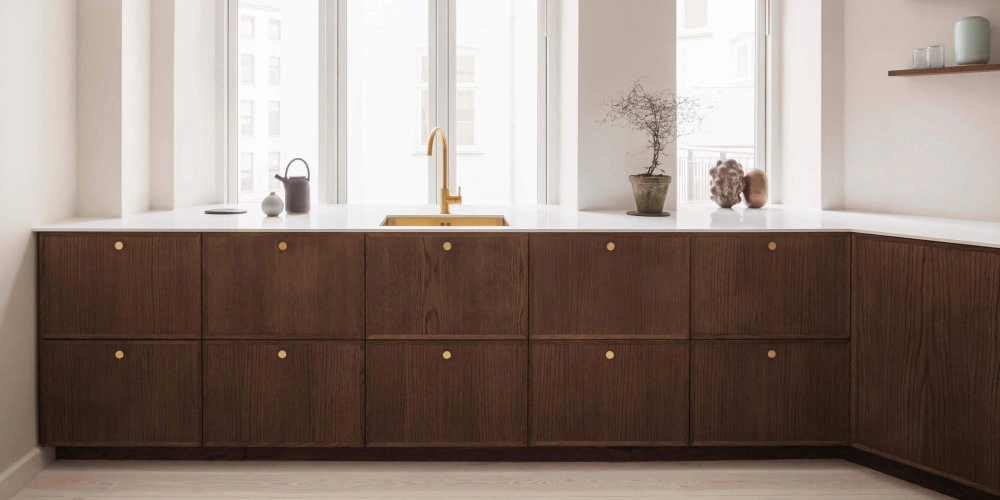 Cuisine en bois de noyer