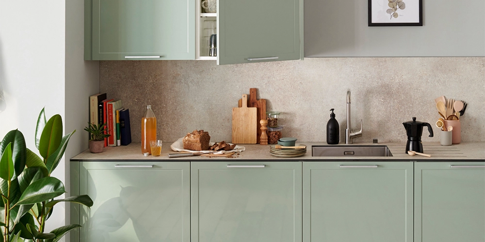 Cuisine tendance vert lierre